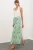 Hoog-Waisted Geruite Maxi Rok