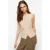TRENDYOLMİLLA Dames Bruin Effen Lang Getailleerd Blouses