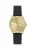 GUESS Analoog horloge ‘MARGO’  goud / zwart