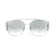 FENDI Zonnebril FF 0380/G/S 6LB IC Ruthenium Grijs Zilver Mirror