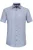 Venti Modern Fit Overhemd Korte mouw blauw