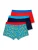 Happy Socks Boxershorts ‘Egg Banana’  navy / royal blue/koningsblauw / geel / rood