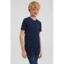WE Fundamentals basic T-shirt donkerblauw