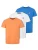 VINSON Shirt ‘VMMassimo’  blauw / gemengde kleuren / oranje / wit