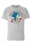 LOGOSHIRT Shirt ‘Sonic the Hedgehog 1991’  blauw / grijs / bloedrood / wit