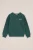 WE Fashion – Jongens sweater met embroidery en print – Regular fit – Groen – Katoen –
