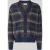 Jake*s Studio Men relaxed fit gebreid jack met all-over motief model ‘MARIAN’