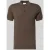 Profuomo Slim fit poloshirt met knoopsluiting