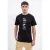 Nike Stack Logo Heren T-shirt in zwart