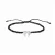 Luxenter armband, puur 925 sterling zilver en gerhodineerd met glanzende zirkonia’s