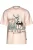 TRIGEMA T-Shirt ronde hals beige, Bedrukt