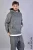 Xagon blouse Hoodie Mannen Grijs