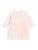 Cool Club Jurk  rosa / wit