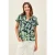 Cecil Dames Gedessineerde blouse in Groen
