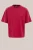 WE Fashion – Heren heavyweight boxy fit T-shirt – Boxy Fit – Vuurrood – Katoen –