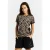 Protest T-shirt met dierenprint bruin