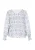 usha FESTIVAL Blouse ‘Fashion Look’  saffier / lichtblauw / wit