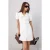 TRENDYOLMİLLA Dames Wit Effen Extra Kort / Super Mini Kort A-lijn Jurken
