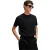 Boss Heren Lucid Crew Hals T-shirt (Zwart)