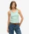 Athletic Essentials Vintage Hemdtopje met Kanten Rand Groen