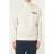 FILA Statuto Loose Pinstriped Half Zip Sweatshirt Egret / Black |