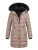 Navahoo dames lange winterjas Lotusblüte Princess – Warm & Elegant