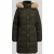 Lauren Ralph Lauren Regular fit lange donsjas met garnering van imitatiebont