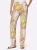 heine Broek  geel / taupe / oudroze / wit