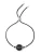 COACH Armband  zwart / zilver
