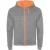 Roly Unisex fuji heather sweat jacket voor volwassenen