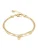 BOSS Armband ‘Selena’  goud / transparant