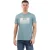 Weekend Offender Heren McMoney Box Logo T-Shirt (Lichtblauw)
