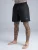 SikSilk Zwemshorts  antraciet / zwart / wit