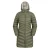 Mountain Warehouse Dames/Dames Florence lange gewatteerde jas (Khaki)