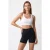 Hoge Taille Skinny Fietsshorts