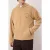 TRENDYOL MAN Heren Beige Slogan Lang Oversized Sweatshirts