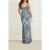 GUESS Debora Long Dress Midnight Snake