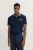 Bugatti Herren Polo met discrete contraststrepen