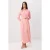Trendyol Modest Dames Roze Effen Maxi Lang Recht Modest Jurken