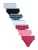Next Slip  grijs gemêleerd / lichtroze / rood / zwart / wit