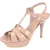 Saint Laurent Tribute Platform Sandalen Beige