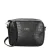 Charm London crossbody tas Midwood met crocoprint zwart