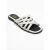 Alisha Leer Slide Sandaal (Women)