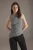 TRENDYOLMİLLA Dames Zwart Geruit Mouwloos Getailleerd Blouses