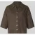 Opus regular fit linnen blouse met borstzak model ‘Flippa’