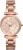 FOSSIL Analoog horloge ‘Carlie’  rose-goud / wit