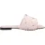 Bottega Veneta Lido Platte Sandalen roze