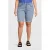 GREAT LOOKS regular fit denim short lichtblauw