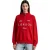 Dames Katoenmix Sweatshirt