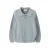 LIL’ ATELIER MINI oversized polo – lichtgrijs